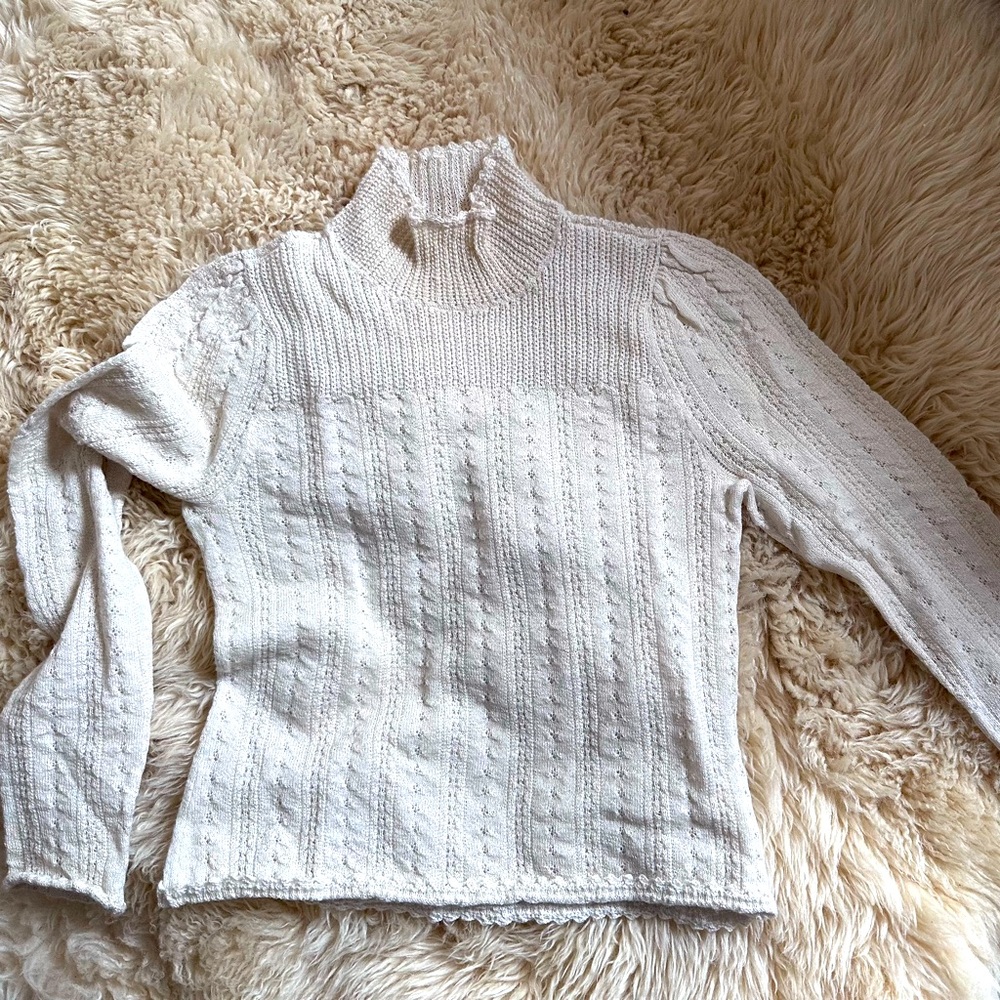 Dôen alpaca silk turtleneck